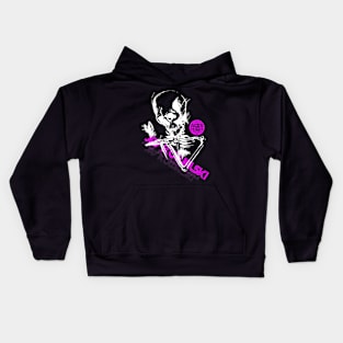 Skeleton Tattoos Kids Hoodie